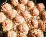 肉団子の甘酢あん作り方2写真