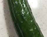 旨っ！トマたこきゅう☆にんにく醤油和え作り方1写真