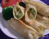 エビとアボカドの巻き巻き揚げ♪作り方7写真