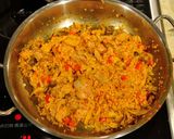 大人の雛祭り、蛤と菜の花のパエリアで乾杯作り方8写真