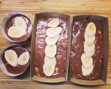 簡単☆HMでバナナチョコレートケーキ☆作り方4写真