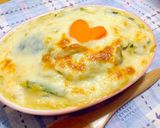 豆腐クリームのハンバーグラタン作り方7写真