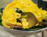 *簡単☆ほうれん草と卵の炒め物*作り方9写真