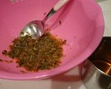 ドライトマトと蕗味噌のパスタ作り方2写真