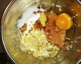 ★ヘルシー鶏ひき肉と蓮根の合わせ焼き★作り方4写真