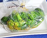 ブロッコリーの粗切りわさび醤油漬け作り方3写真