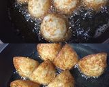 冷凍たこ焼きでカリカリ銀だこチーズ明太風作り方2写真