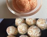 冷凍たこ焼きでカリカリ銀だこチーズ明太風作り方1写真