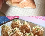 冷凍たこ焼きでカリカリ銀だこチーズ明太風作り方4写真
