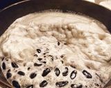 【お節】鉄鍋ダッチオーブンで時短　黒豆煮作り方5写真
