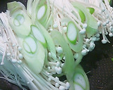 ささ身とエノキの酒蒸し作り方3写真