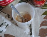 カフェモカ風で温まる～♡プロテインミルク作り方4写真