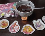 簡単子供と一緒に♥マシュマロ誕生日ケーキ作り方1写真