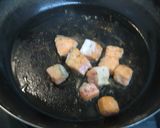 鮭とキャベツのトマトクリーム風パスタ作り方4写真