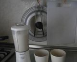 簡単朝ご飯！牛乳or豆乳のバナナジュース作り方2写真