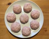 ヘルシーで簡単！梅干し豆腐ハンバーグ作り方6写真