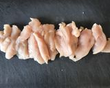 ごはんが進む！鶏むねの甘辛炒め作り方1写真