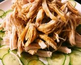 鶏出汁にほっこり♪鶏スープのおうどん作り方9写真