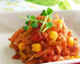 簡単♪ツナ缶と切り干し大根のトマト煮作り方6写真