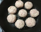 ヘルシーで簡単！梅干し豆腐ハンバーグ作り方7写真