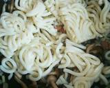 簡単1フライパンうどんカルボナーラ作り方4写真