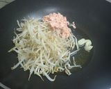 もやしとツナのカルボナーラ風（単身飯）作り方4写真