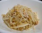 もやしとツナのカルボナーラ風（単身飯）作り方6写真