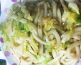 簡単！ズボラ飯、焼うどん作り方4写真