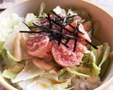オーブントースターで焼きタラコ丼♪作り方6写真