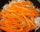 レンコンにんじんキンピラ。作り方3写真