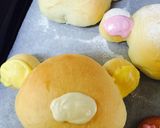 HBで、ふんわりリラックマパン作り方12写真