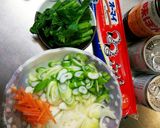 サバ缶で簡単すぎ　パスタ作り方2写真