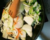 サバ缶で簡単すぎ　パスタ作り方3写真