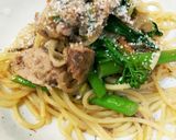 サバ缶で簡単すぎ　パスタ作り方7写真