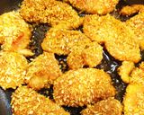 簡単！焼くだけ！むね肉のカレーパン粉焼き作り方2写真