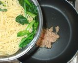 舞茸とツナとほうれん草のパスタ♪和風簡単作り方7写真