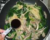 舞茸とツナとほうれん草のパスタ♪和風簡単作り方10写真