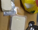 豆腐クリームのレアチーズケーキ作り方1写真