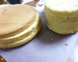 小さなウエディングケーキ♡車で持運び可能作り方13写真
