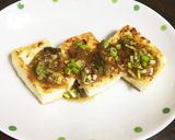 簡単!豆腐ステーキ♡なめたけソースで作り方5写真