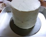 小さなウエディングケーキ♡車で持運び可能作り方21写真