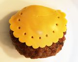 キャラ弁☆*:レースリボンのハンバーグ♡作り方14写真