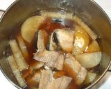 簡単ブリ大根♪ブリのアラ・大根・大根煮物作り方9写真