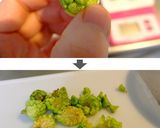 春の訪れ、ふきのとう味噌。作り方1写真