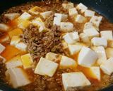 麻婆豆腐の素は不要!豆板醤でマーボー豆腐作り方9写真