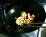茄子とエビのケチャップ炒め作り方2写真