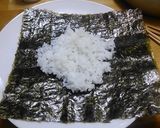 牛ごぼうのおにぎらず作り方4写真
