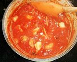 トマトクリームソースのオムライス作り方8写真