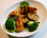 茄子とエビのケチャップ炒め作り方5写真
