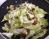 豆腐クリームでカルボナーラ風野菜ソテー作り方5写真